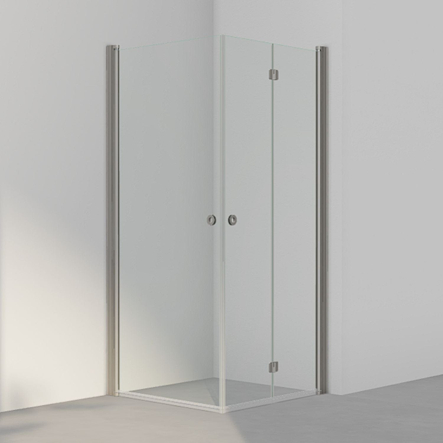 INR Dusjhjørne LINC 66 Flex Standardmål Stone / 90x90cm / Høyre hengslet INR Iconic Nordic Rooms Dusjhjørne INR-566202499