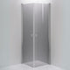 INR Dusjhjørne LINC ANGEL Grått Glass Krom / 70x70cm / Grått glass INR Iconic Nordic Rooms Dusjhjørne INR-51203377