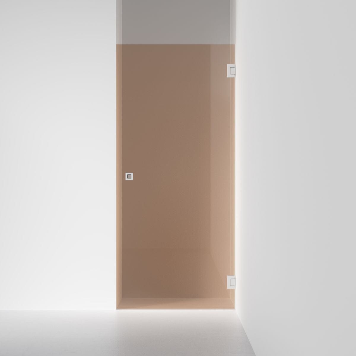 INR Dusjnisje ARC 2 Original Måltilpasset Brushed stainless / Måltilpasset / Bronse glass INR Iconic Nordic Rooms Dusjnisje INR-10242400