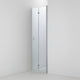 INR Dusjnisje LINC 2 Flex Standardmål Krom / 70cm / Høyre hengslet INR Iconic Nordic Rooms Dusjnisje INR-502202370