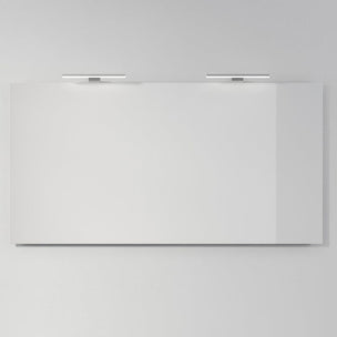 INR FEEL firkantet speil med lys (lampe/underlys)