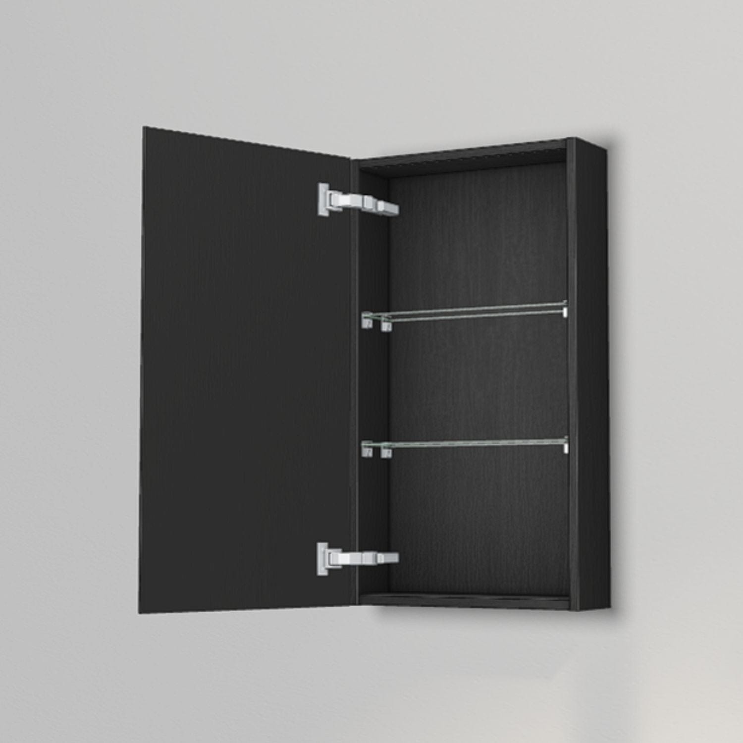 INR Grip 40/15 Veggskap Black oak / 40cm / Venstre INR Iconic Nordic Rooms Sideskap bad INR-395439V