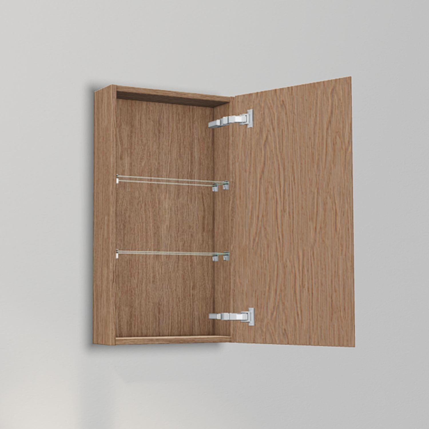 INR Grip 40/15 Veggskap Natural oak / 40cm / Høyre INR Iconic Nordic Rooms Sideskap bad INR-395434H