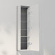 INR Grip 40/30 Høyskap Pure white / 40cm / Høyre INR Iconic Nordic Rooms Høyskap bad INR-395716H