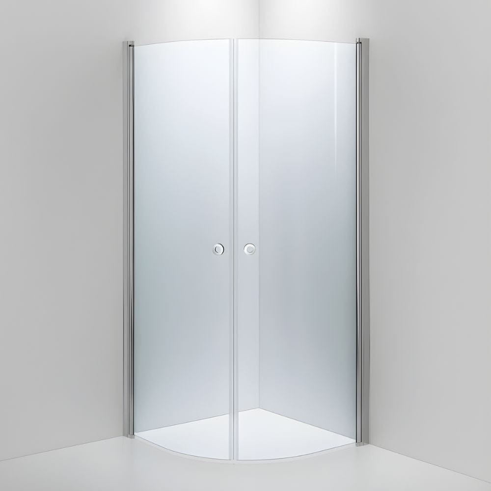 INR LINC NIAGARA Dusjhjørne Lav Modell H180cm Krom / 90x90cm / Klart glass INR Iconic Nordic Rooms Dusjhjørne INR-56302399