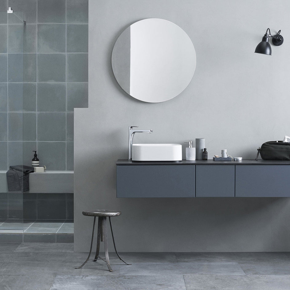 INR LOOX Speil Ø70-110 LED-Belysning INR Iconic Nordic Rooms Baderomsspeil