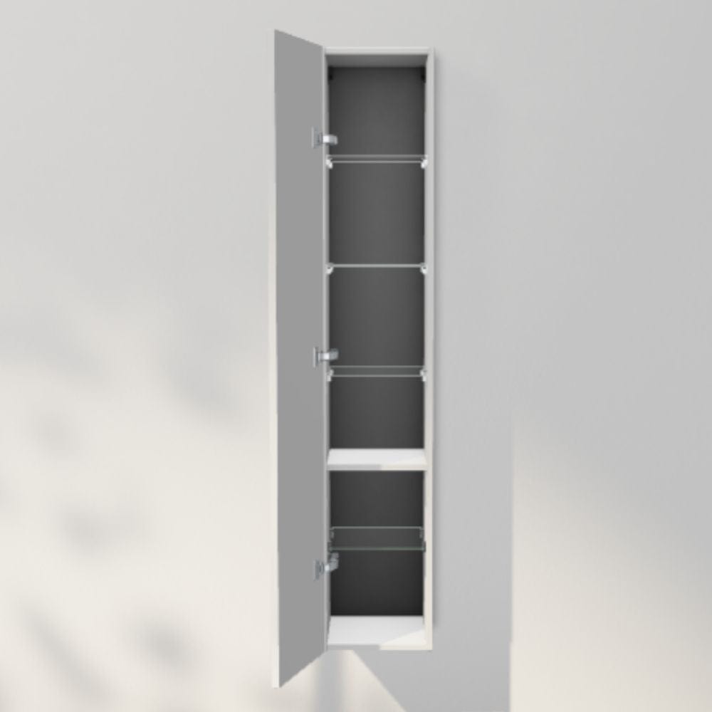 INR Sense 30/30 Høyskap Pure white / 30cm / Venstre INR Iconic Nordic Rooms Høyskap bad INR-386316V