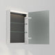 INR STAGE 50 Speilskap med Stikkontakt Pure white / 50cm / Høyre INR Iconic Nordic Rooms Speilskap INR-368616H
