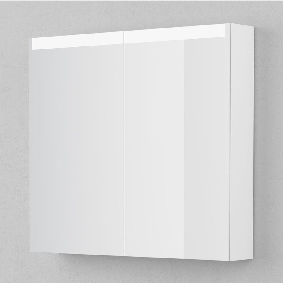 INR STAGE Speilskap med stikkontakt B40-140xH72xD14cm 80cm / Premium white INR Iconic Nordic Rooms Speilskap INR-368811