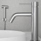 INR Voyage Mid Servantbatteri med Hånddusj Brushed stainless INR Iconic Nordic Rooms Servantbatteri INR-80001426