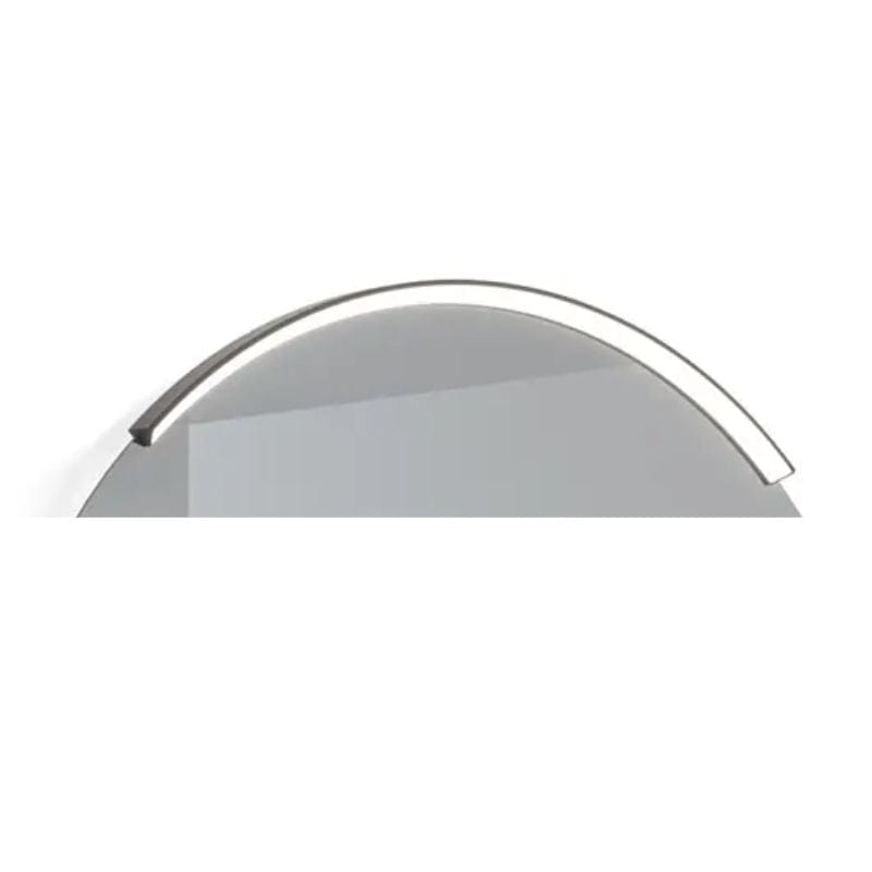 Korsbakken ekstra lysramme til Moon Speil Svart / 100cm Korsbakken Baderomsspeil KO-617004100
