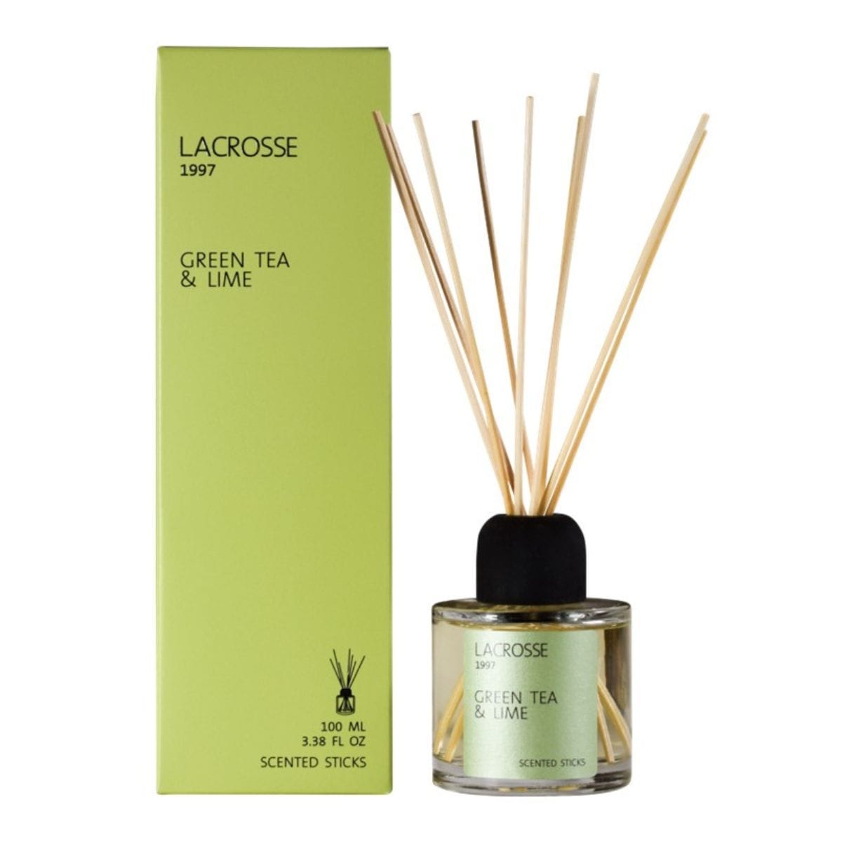 Lacrosse Duftpinner 100ml Green tea / Lime Bad.no Duftpinner TER-AMK100TVLC - 2