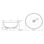 Linn Bad Toke Bolleservant Ø40cm