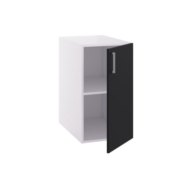 Linn Bad Underskap 1 dør for vaskerom Svart matt / 40cm Linn Bad Benkeskap vaskerom LB-740104R