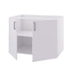 Linn Bad Underskap 2 dører for vaskerom Hvit matt / 100cm Linn Bad Benkeskap vaskerom LB-710210