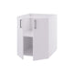 Linn Bad Underskap 2 dører for vaskerom Hvit matt / 60cm Linn Bad Benkeskap vaskerom LB-7008508
