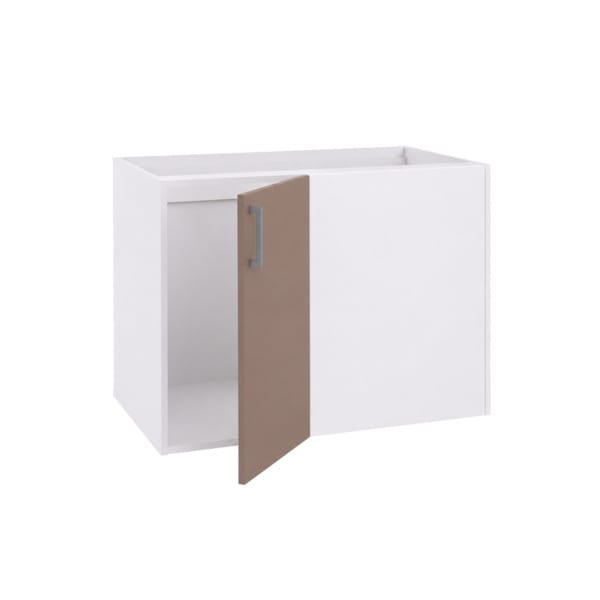 Linn Bad Underskap Hjørne for vaskerom Lun beige / Høyre hengslet Linn Bad Benkeskap vaskerom LB-793210H