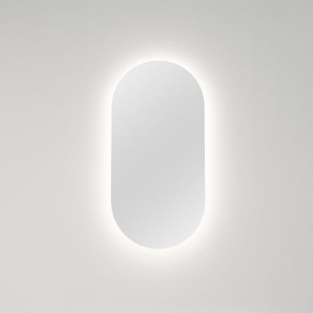 Macro Design ATLAS AMBILIGHT ovalt speil med lys (backlight)