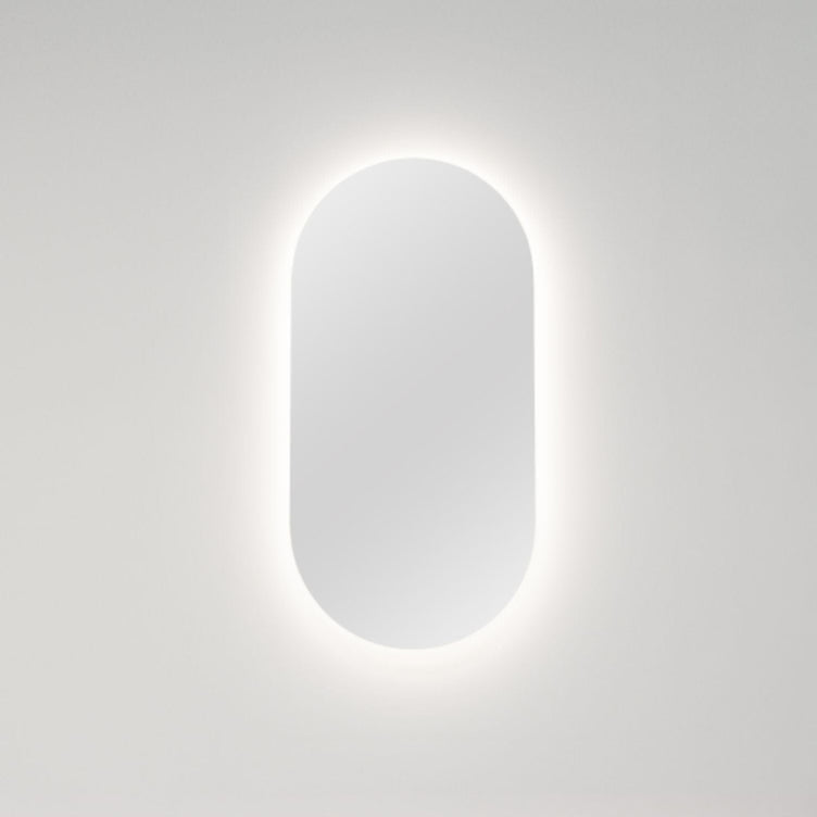 Macro Design ATLAS AMBILIGHT ovalt speil med lys (backlight)