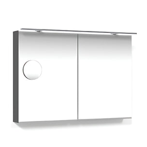 Macro Design CROWN Speilskap Rampe-belysning med forstørrelsesspeil