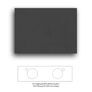 Macro Design Crown+ Dekton Benkeplate