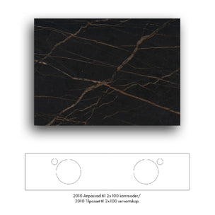 Macro Design Crown+ Dekton Benkeplate