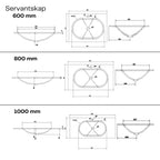 Macro Design CROWN Line Servantskap Glasservant