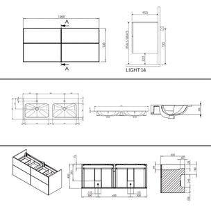 Macro Design CROWN Line Servantskap Dobbel