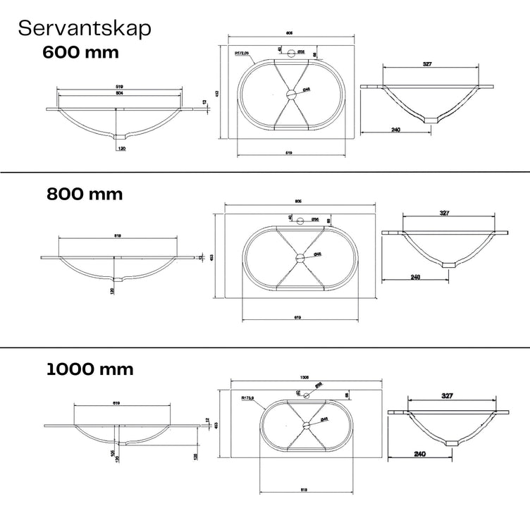 Macro Design CROWN Servantskap Glasservant