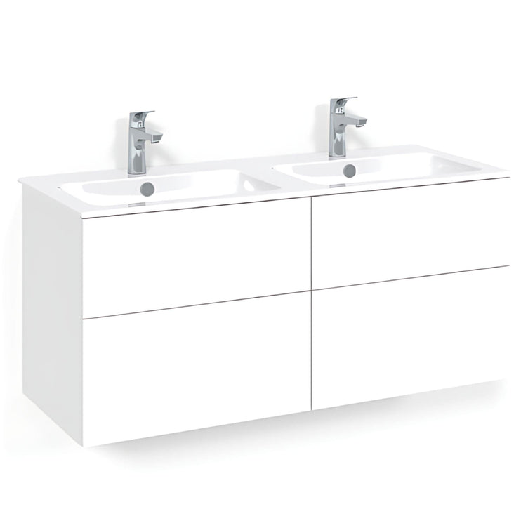 Macro Design CROWN Servantskap skuff med LIGHT 14 servant 120cm dobbel