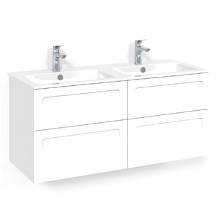 Macro Design CROWN Servantskap skuff med LIGHT 14 servant 120cm dobbel