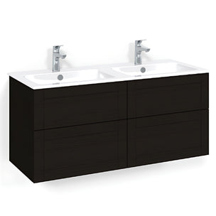 Macro Design CROWN Servantskap skuff med LIGHT 14 servant 120cm dobbel