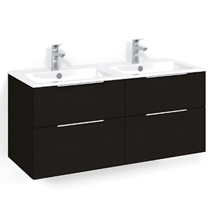 Macro Design CROWN Servantskap skuff med LIGHT 14 servant 120cm dobbel