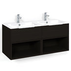 Macro Design CROWN Servantskap skuff med LIGHT 14 servant 120cm dobbel