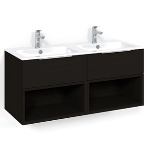 Macro Design CROWN Servantskap skuff med LIGHT 14 servant 120cm dobbel
