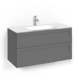 Macro Design CROWN Shape Servantskap 2-skuff med Glasservant