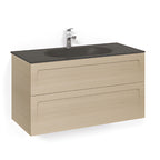 Macro Design CROWN Shape Servantskap 2-skuff med Glasservant