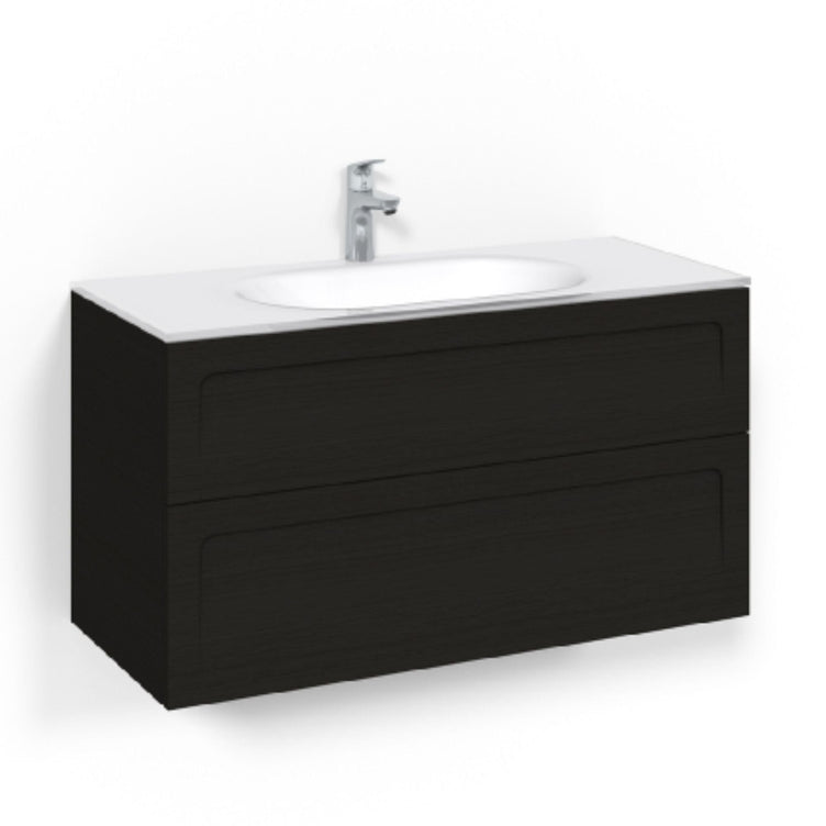 Macro Design CROWN Shape Servantskap 2-skuff med Glasservant
