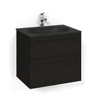 Macro Design CROWN Shape Servantskap 2-skuff med Glasservant