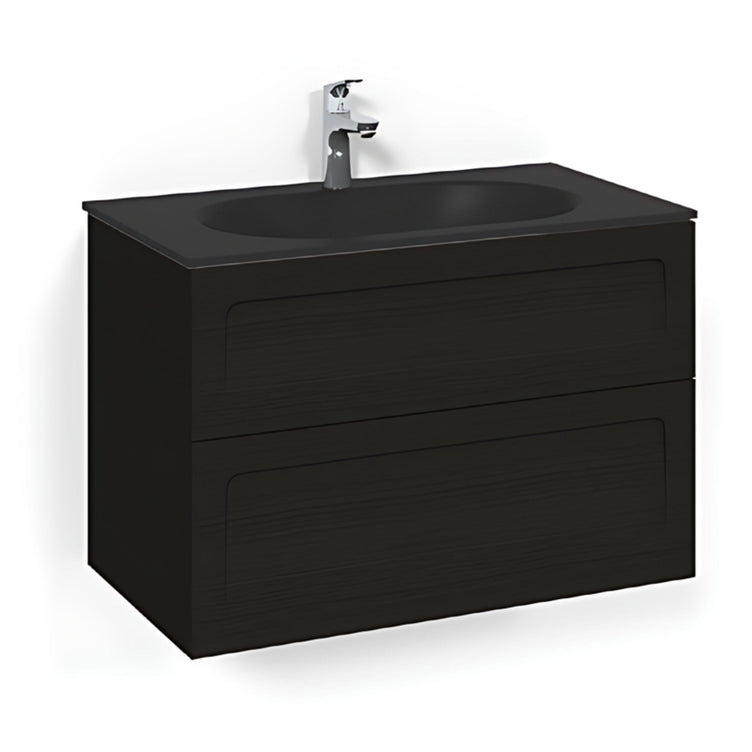 Macro Design CROWN Shape Servantskap 2-skuff med Glasservant