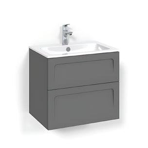 Macro Design CROWN Shape Servantskap 2 skuff med LIGHT servant
