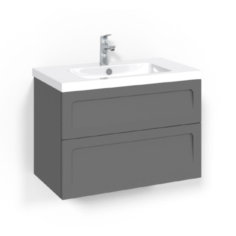 Macro Design CROWN Shape Servantskap 2 skuff med LIGHT servant