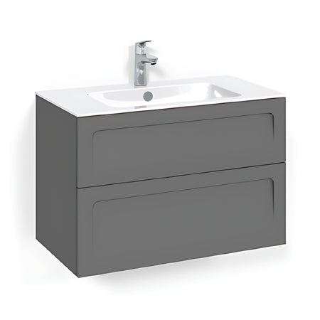 Macro Design CROWN Shape Servantskap 2 skuff med LIGHT servant