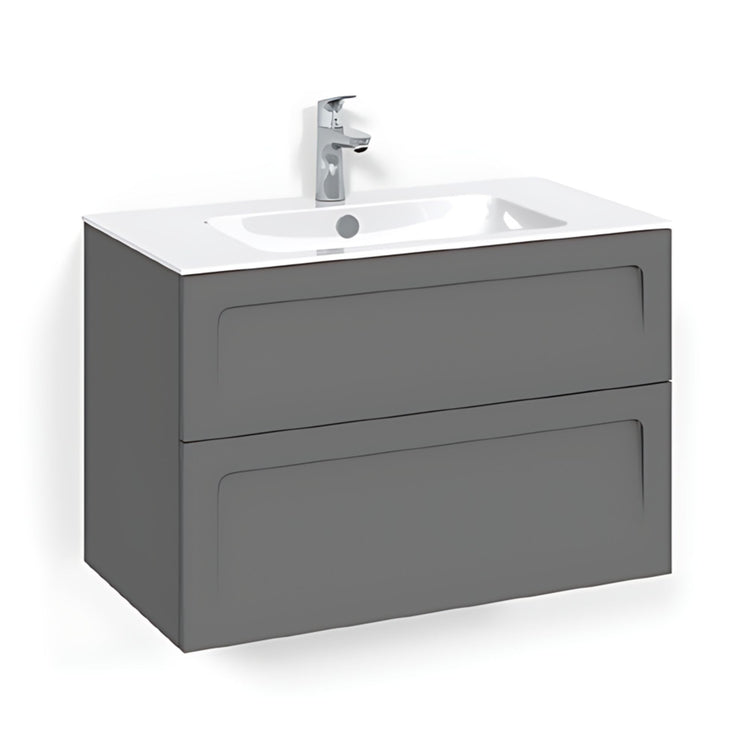 Macro Design CROWN Shape Servantskap 2 skuff med LIGHT servant