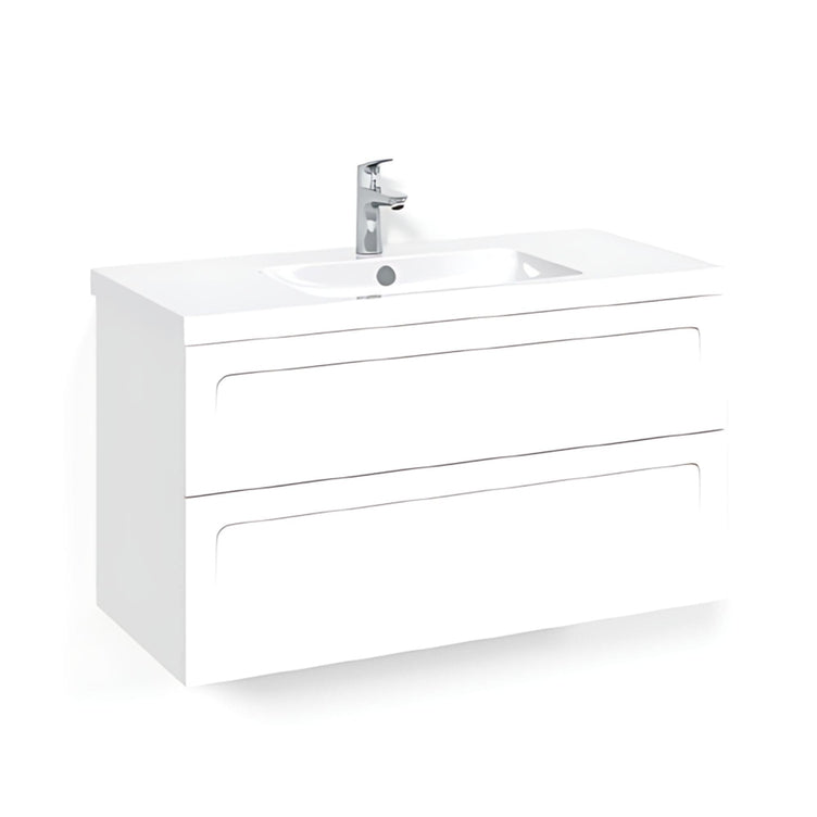 Macro Design CROWN Shape Servantskap 2 skuff med LIGHT servant