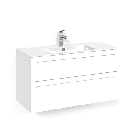 Macro Design CROWN Shape Servantskap 2 skuff med LIGHT servant