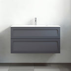 Macro Design CROWN Shape Servantskap 2 skuff med LIGHT servant