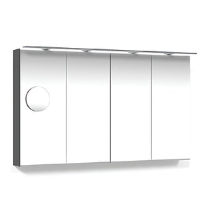 Macro Design CROWN Speilskap Rampe-belysning med forstørrelsesspeil