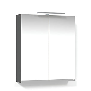 Macro Design CROWN Speilskap T-belysning med 2 dør