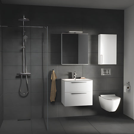 Macro Design CROWN Speilskap T-belysning med 2 dør